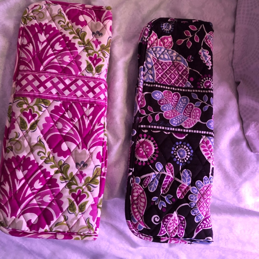 Vera Bradley curling iron/flat iron holders